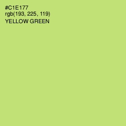 #C1E177 - Yellow Green Color Image